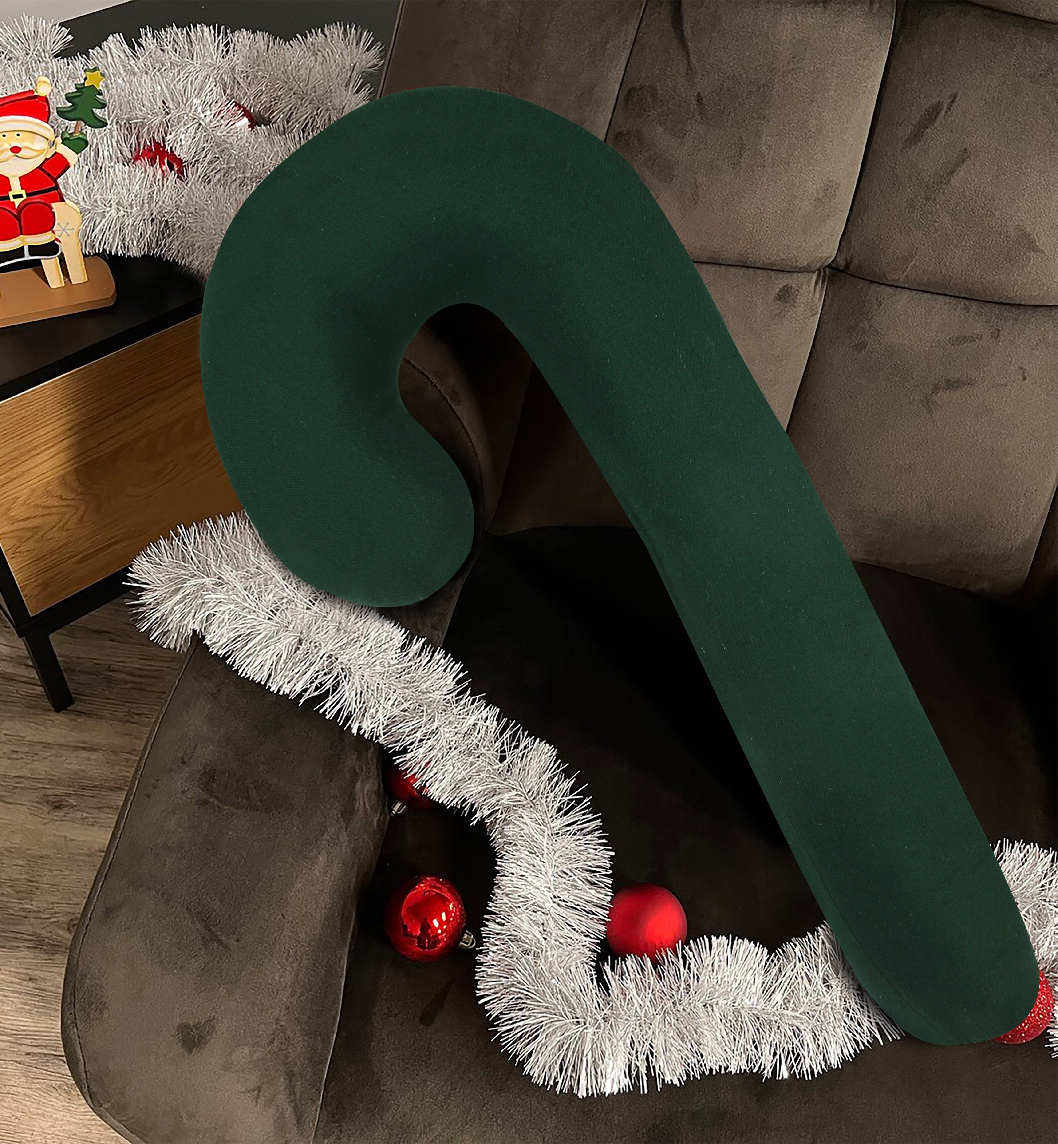 Cotton Christmas Shaped Kids Cushions Tree, Star, Bell, Candy