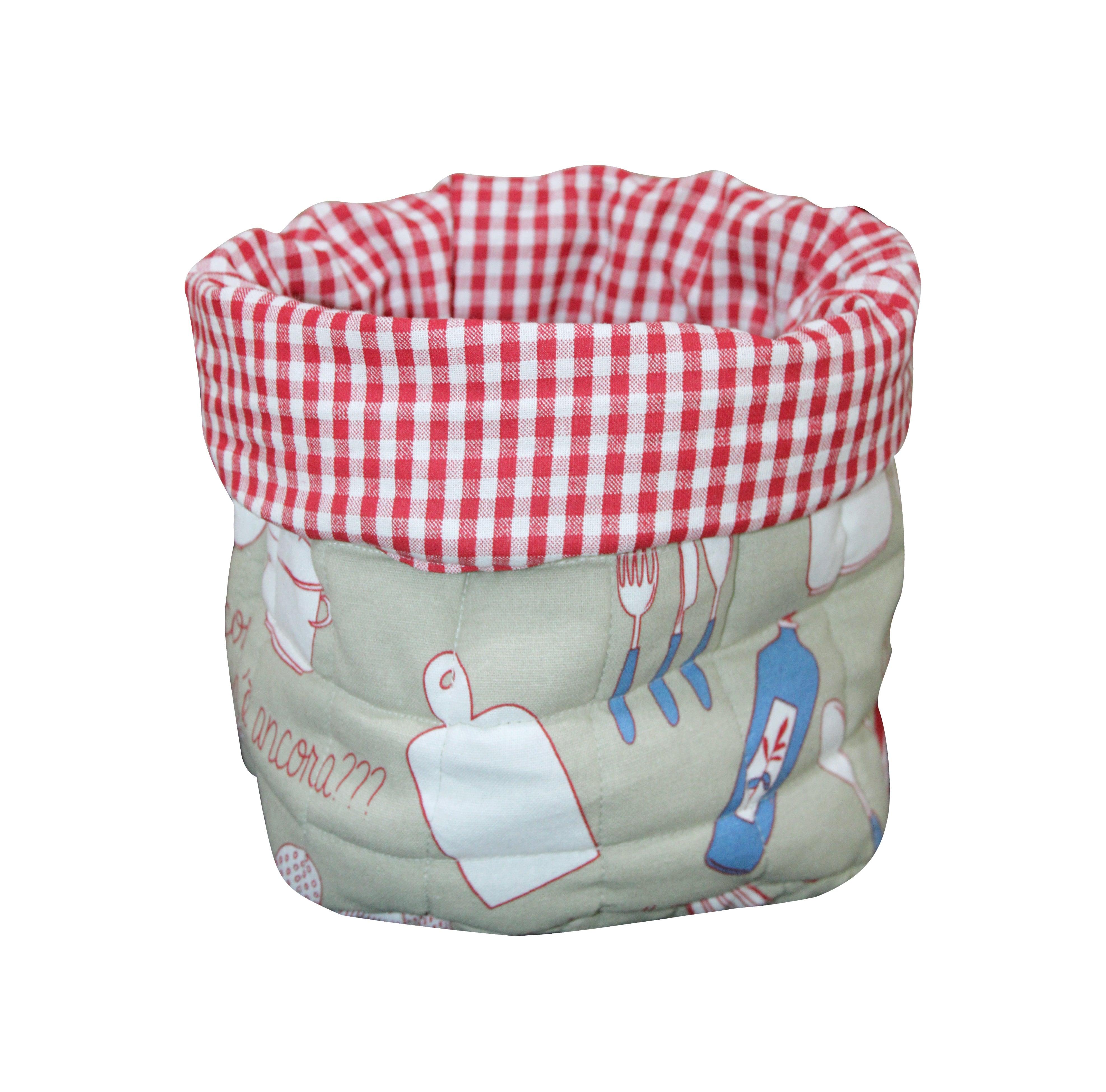 Cotton Printed Design Fruit Basket