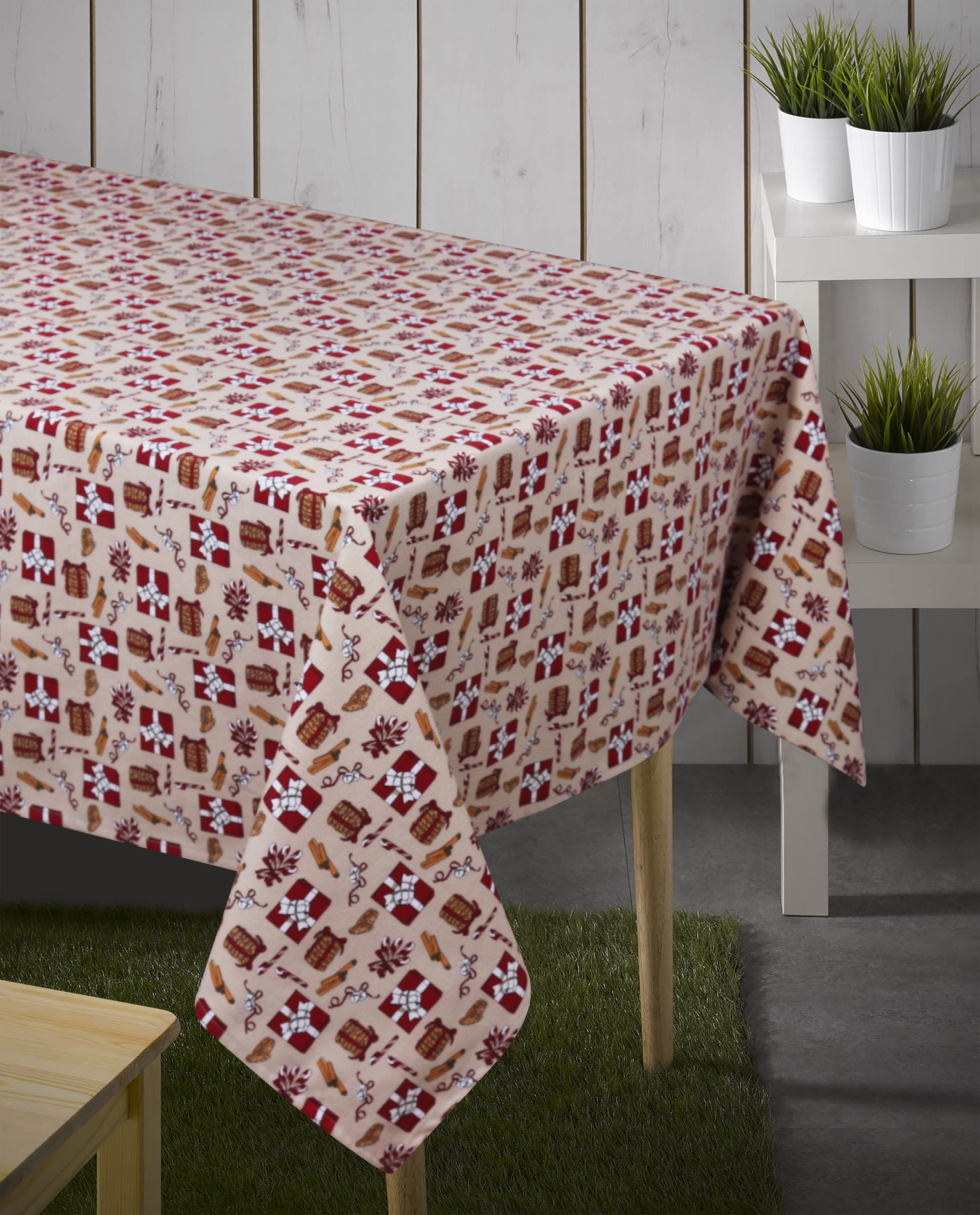 Cotton Xmas Gift 2 Seaters Table Cloths