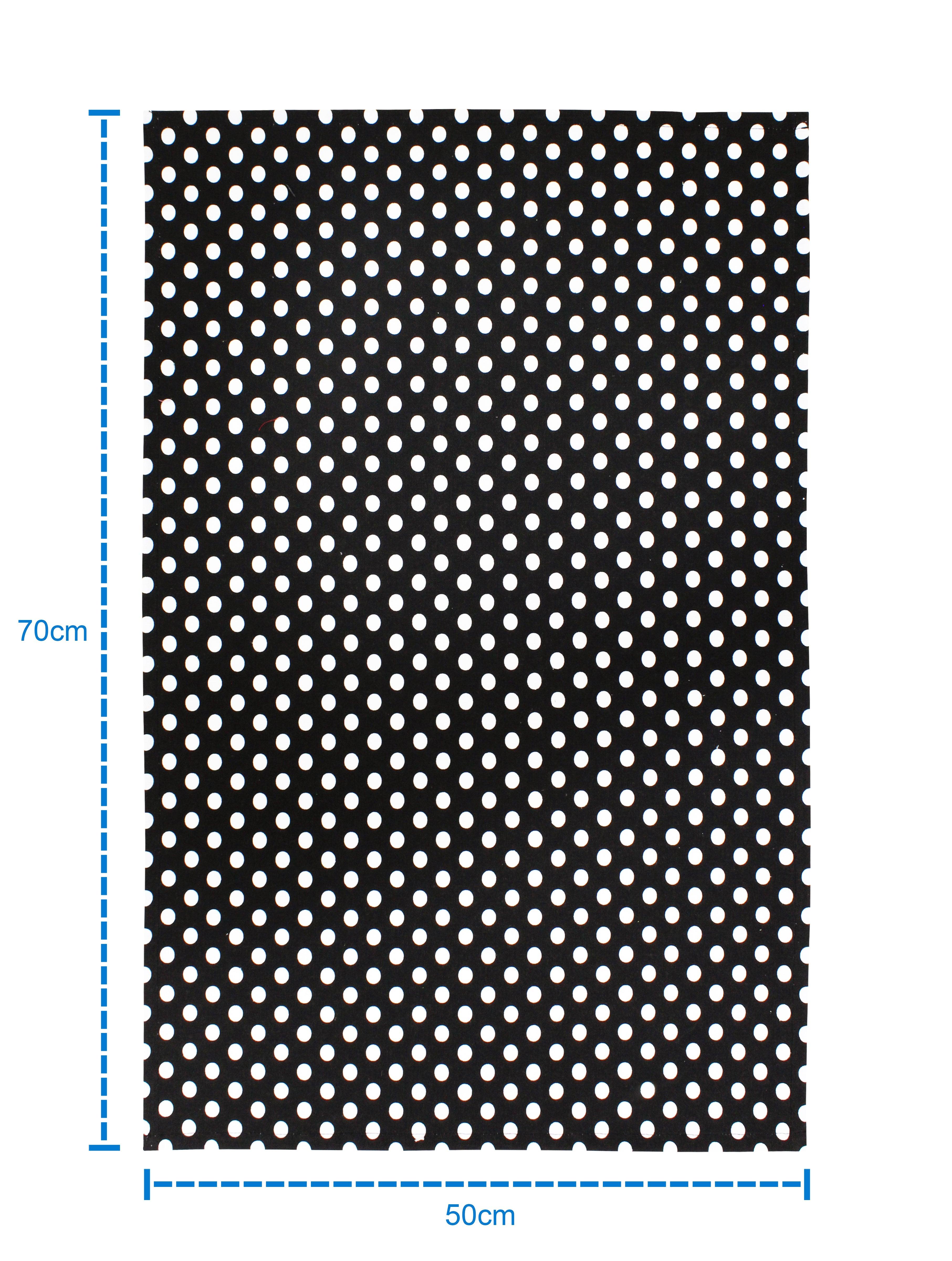 Cotton Black Polka Dot kitchen Towels Pack Of 4