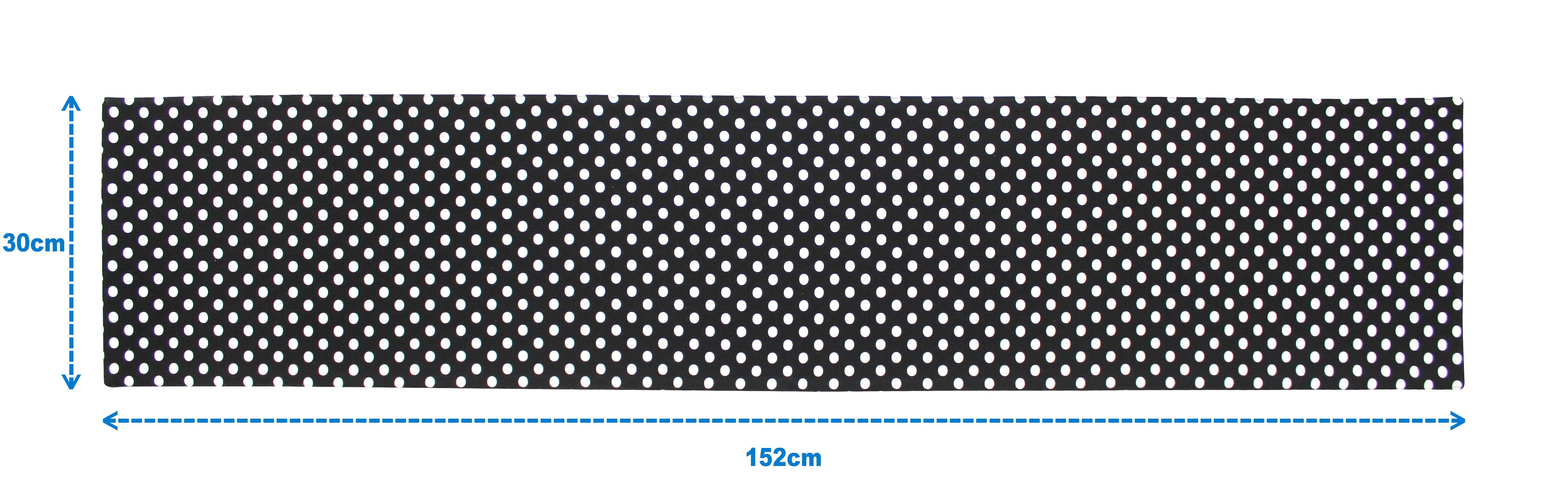 Cotton Black Polka Dot Table Runner