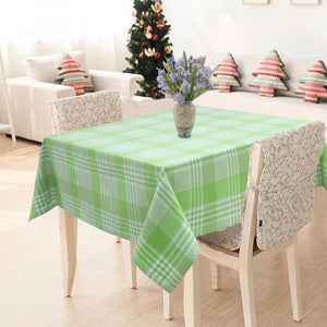 Cotton Track Dobby Green 2 Seater Table Cloths Pack Of 1 freeshipping - Airwill