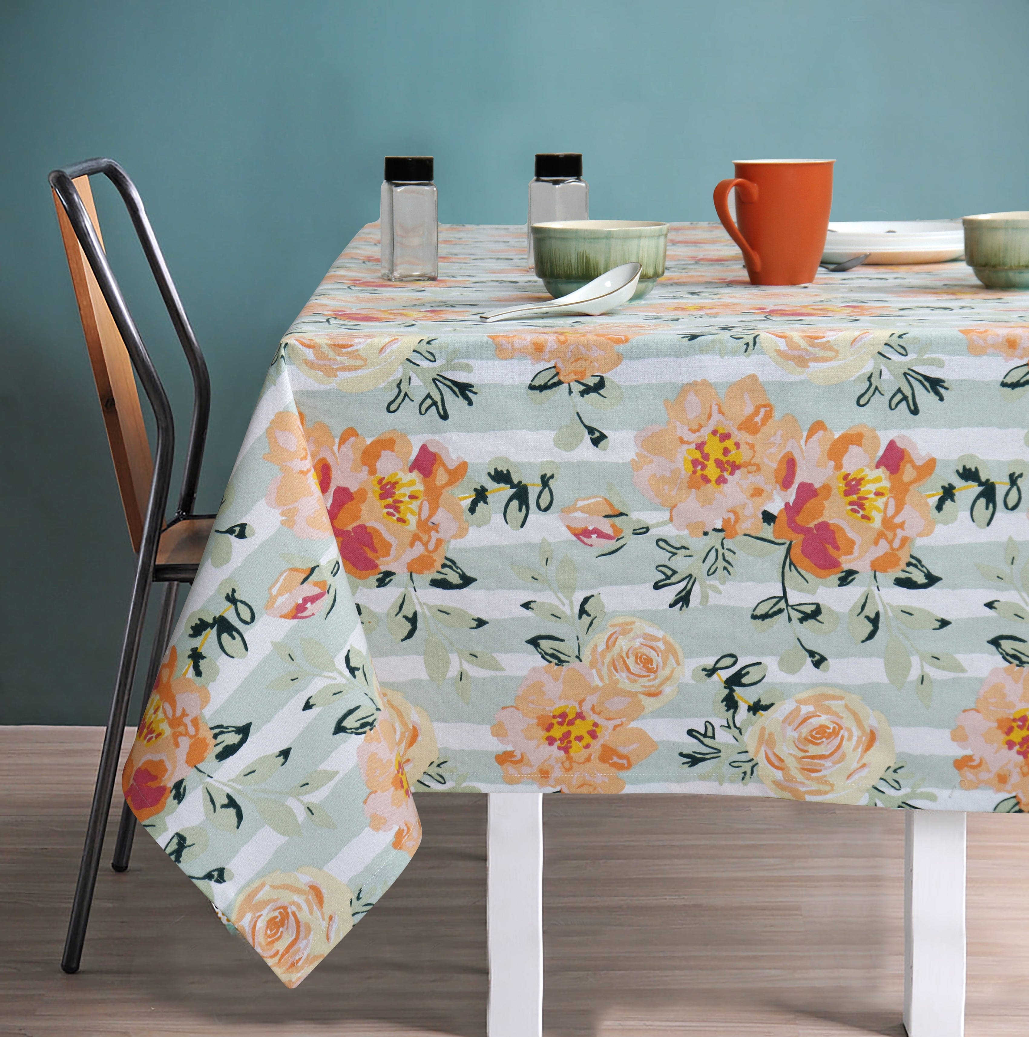 Cotton Stella 4 Seater Table Cloths