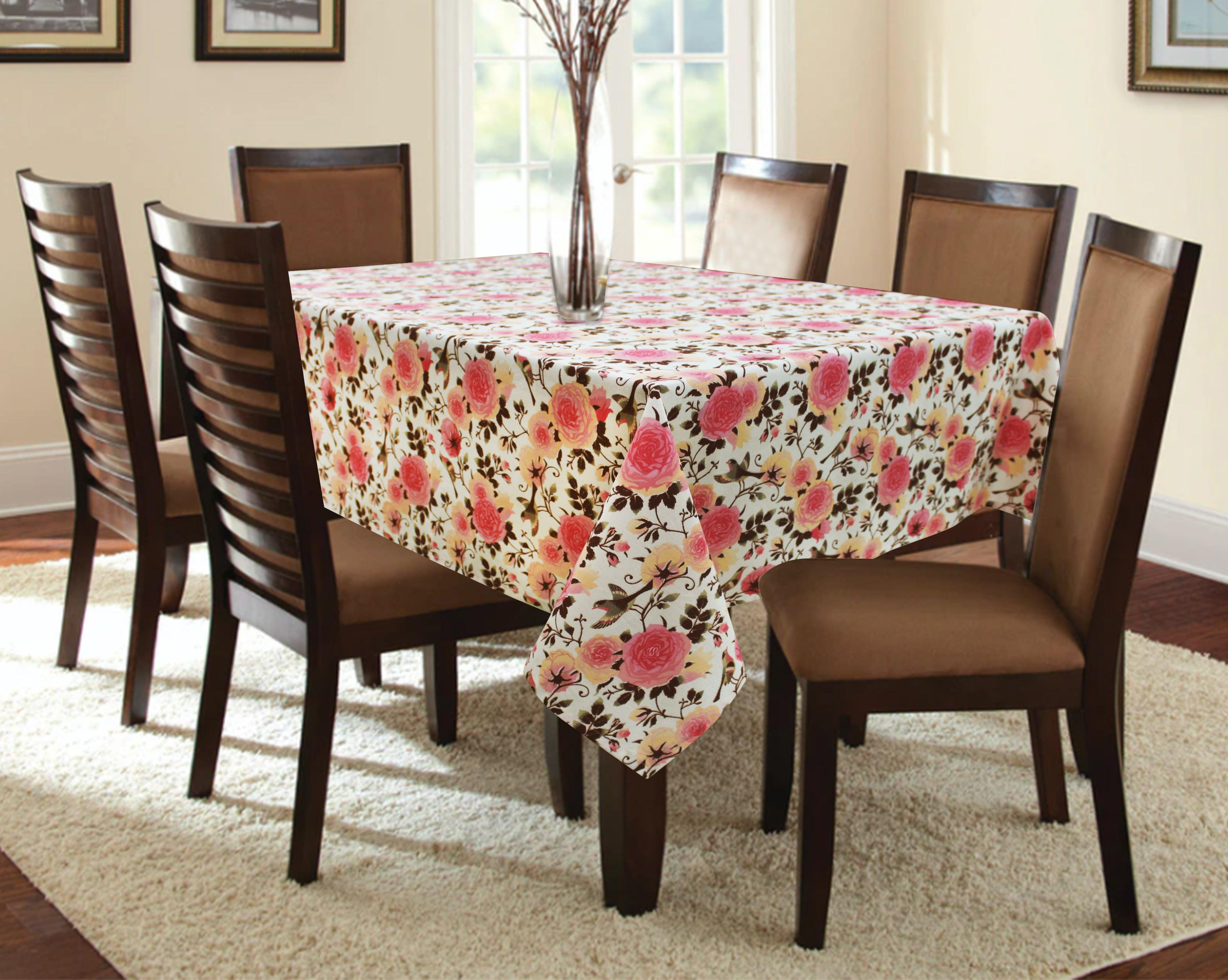 Cotton Isabella 6 Seater Table Cloths