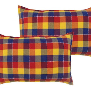 Cotton Adukalam Check Pillow Covers Pack Of 2 freeshipping - Airwill