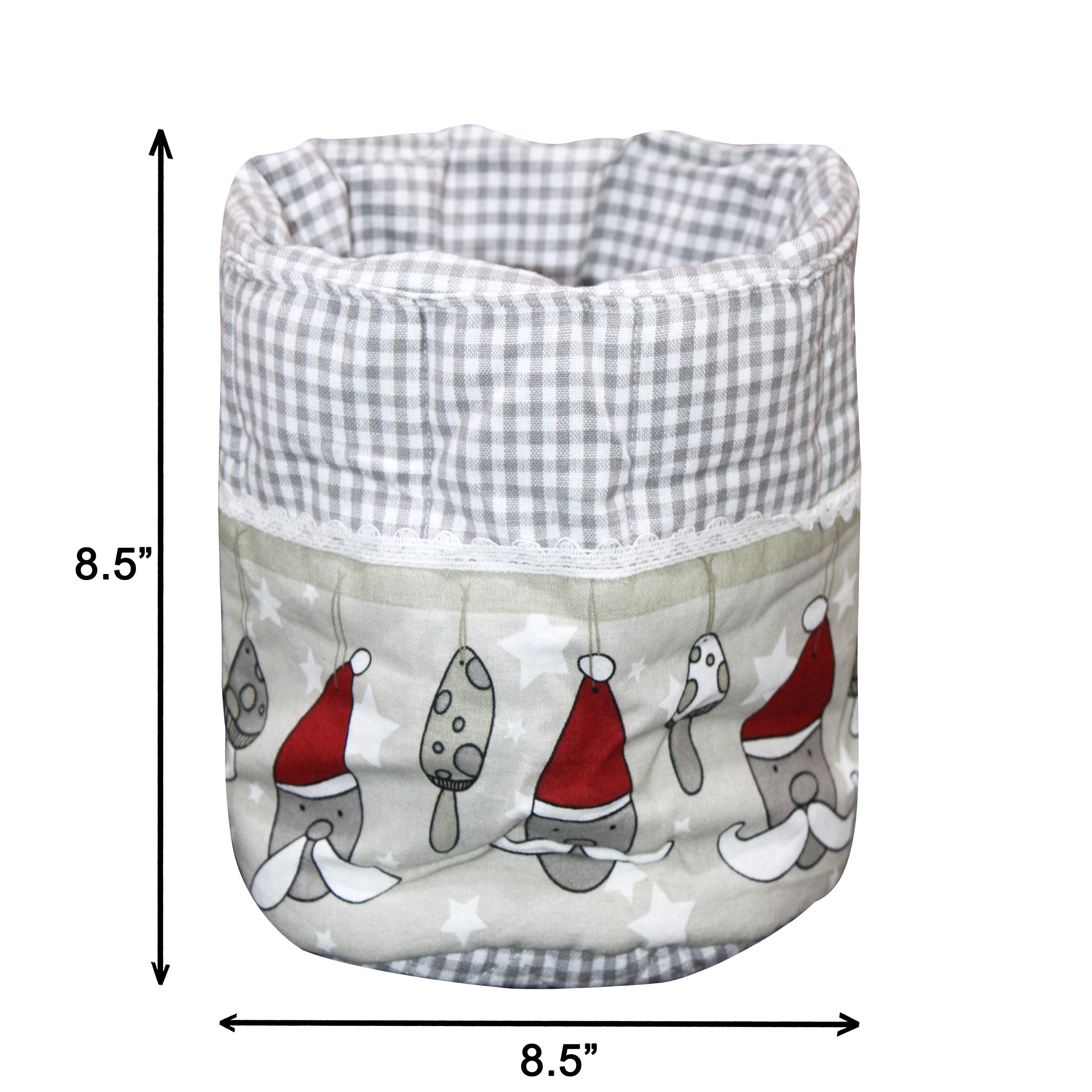 Cotton Printed Toll Fruit Basket