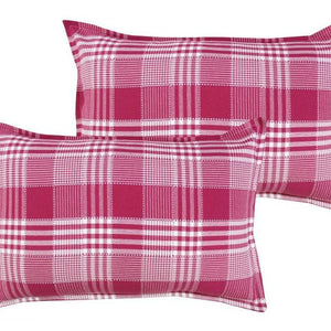 Cotton Track Dobby Rose Pillow Covers Pack Of 2 freeshipping - Airwill