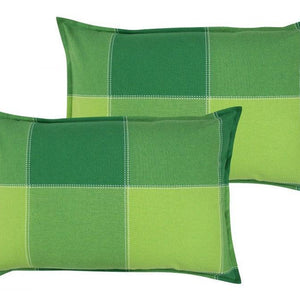 Cotton 4 Way Dobby Green Pillow Covers Pack Of 2 freeshipping - Airwill