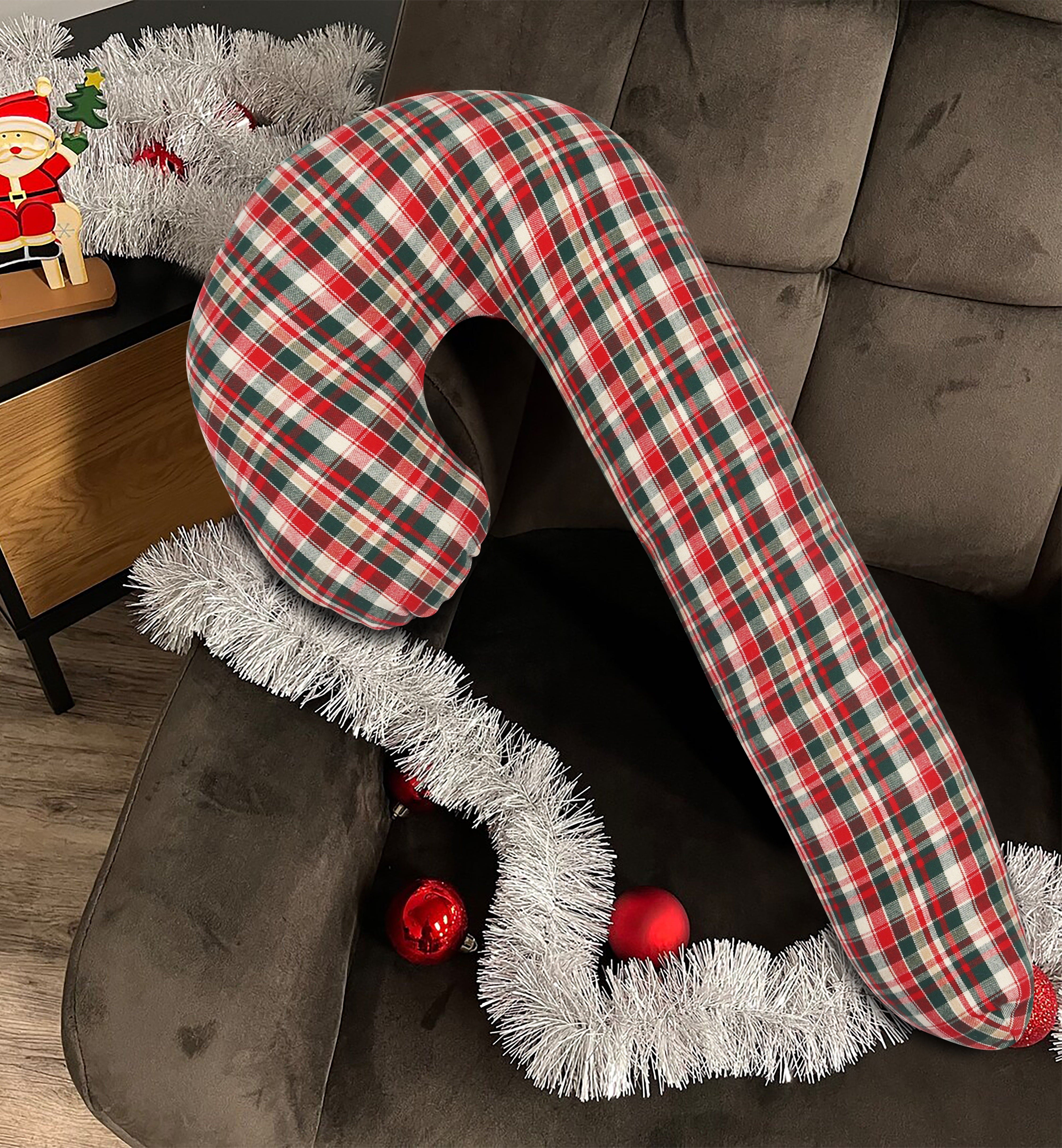 Cotton Christmas Traditional Designed, Bell / Candy / Star / Tree Shaped Cushion with Recron Filled