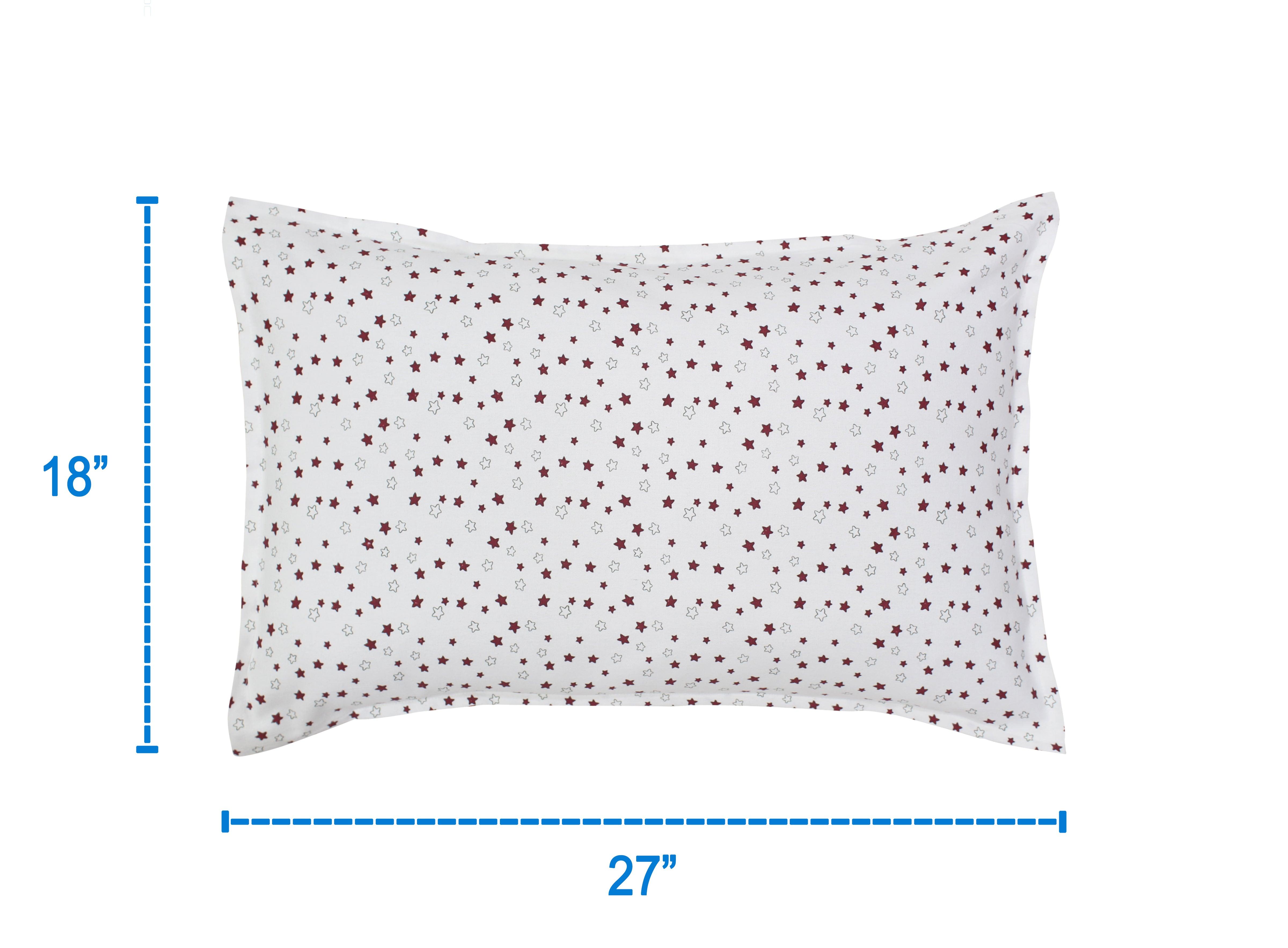 Cotton Ricco Star Pillow Covers Pack Of 2