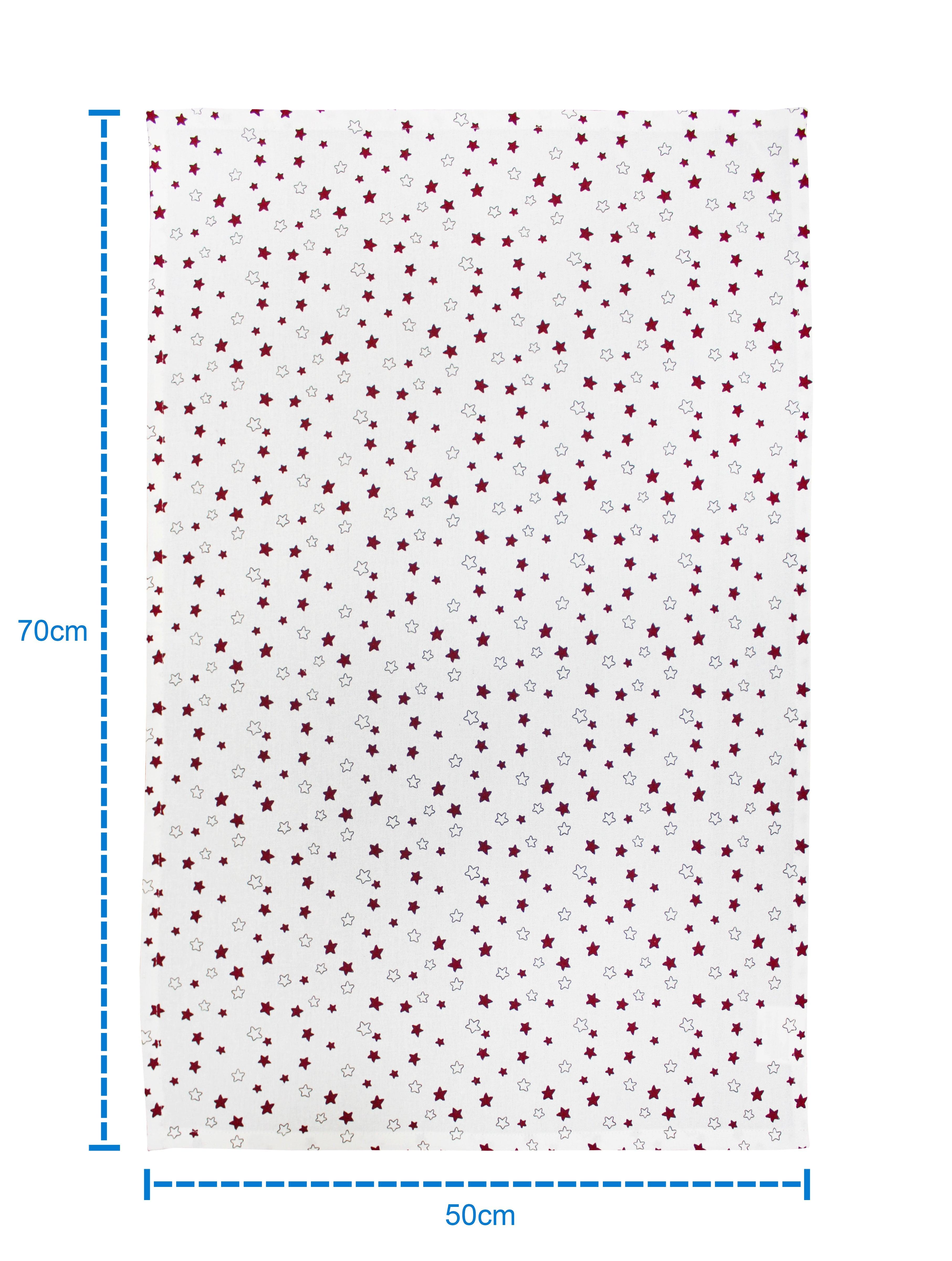 Cotton Star Xmas Kitchen Towels Pack Of 4