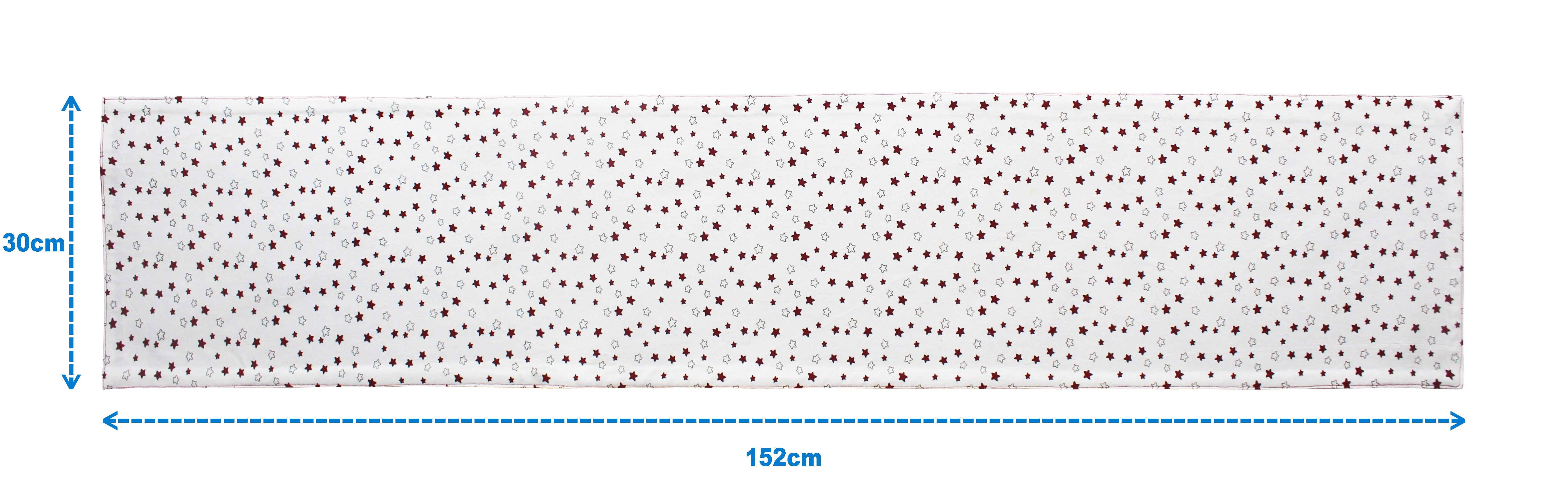 Cotton Ricco Star Table Runner