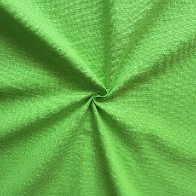 Cotton Solid Apple Green 7ft Door Curtains Pack Of 2
