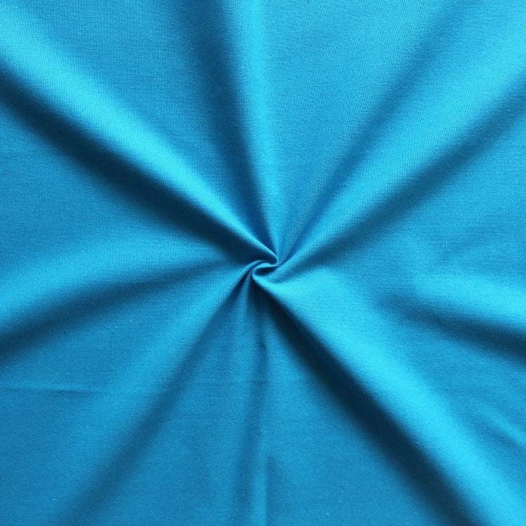 Cotton Solid Turquoise Blue 8 Seater Table Cloths