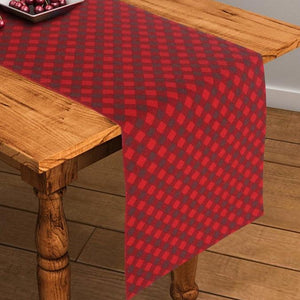 Cotton Buffalo Cross 4 Seater Table Runner Pack Of 1 freeshipping - Airwill