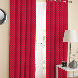 Cotton Buffalo Cross Long 9ft Door Curtains Pack Of 2 freeshipping - Airwill