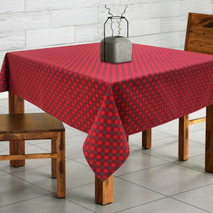 Cotton Buffalo Cross 2 Seater Table Cloths Pack Of 1 freeshipping - Airwill