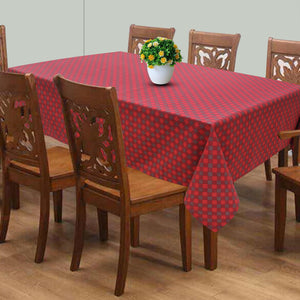Cotton Buffalo Cross 8 Seater Table Cloths Pack Of 1 freeshipping - Airwill