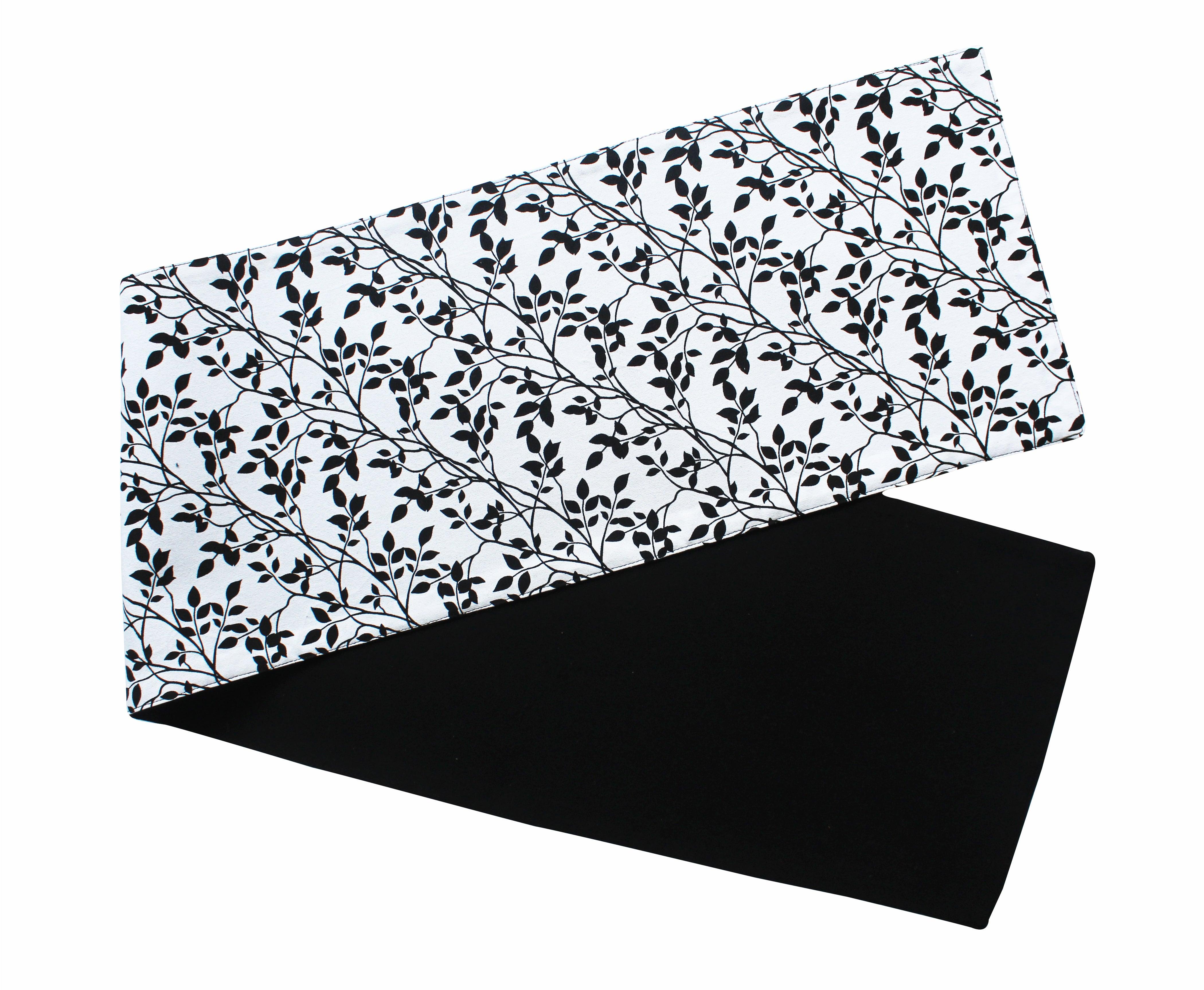Cotton Small Leaf Table Runner