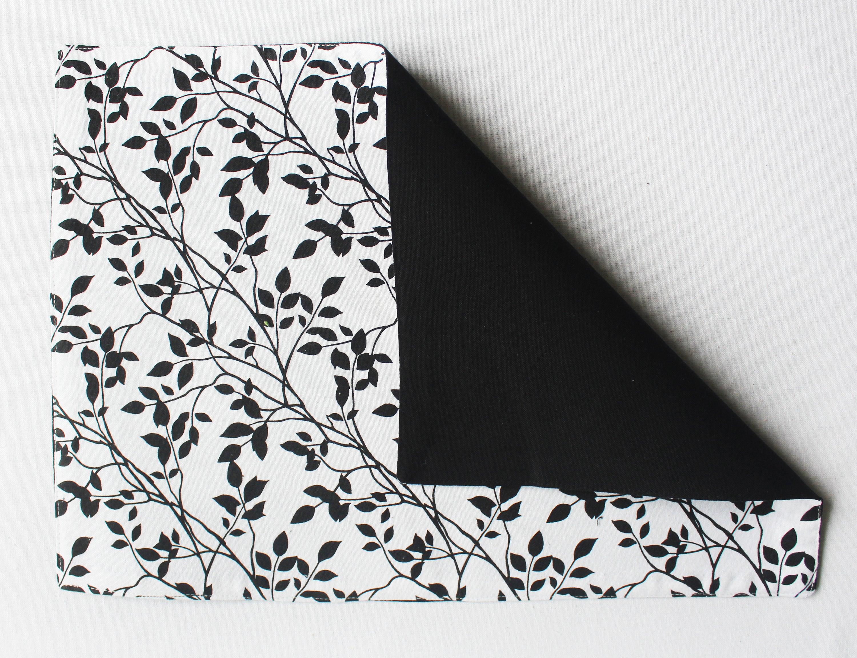 Cotton Small Leaf Table Placemats Pack Of 4