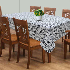 Cotton Small Leaf 8 Seater Table Cloths Pack Of 1 freeshipping - Airwill