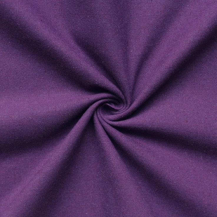 Cotton Solid Violet Pillow Covers Pack Of 2
