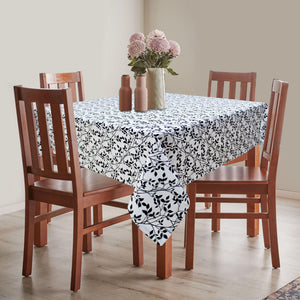 Cotton Small Leaf 4 Seater Table Cloths Pack Of 1 freeshipping - Airwill