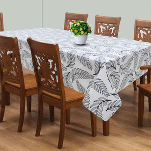 Cotton Wings Leaf 8 Seater Table Cloths Pack Of 1 freeshipping - Airwill