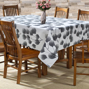 Cotton Root Leaf 6 Seater Table Cloths Pack Of 1 freeshipping - Airwill