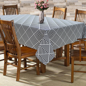 Cotton Diamond Check 6 Seater Table Cloths Pack Of 1 freeshipping - Airwill