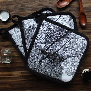 Cotton Palm Leaf Pot Holders Pack Of 3 freeshipping - Airwill