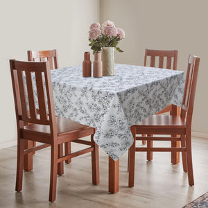 Cotton Pencil Flower 4 Seater Table Cloths Pack Of 1 freeshipping - Airwill
