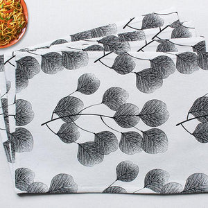 Cotton Root Leaf Table Placemats Pack Of 4 freeshipping - Airwill