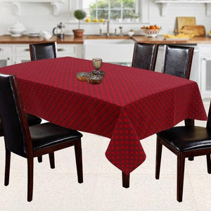 Cotton Buffalo Cross 6 Seater Table Cloths Pack Of 1 freeshipping - Airwill