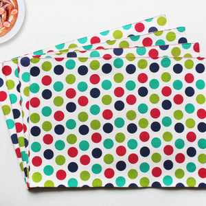 Cotton Singer Dot Table Placemats Pack of 4 freeshipping - Airwill