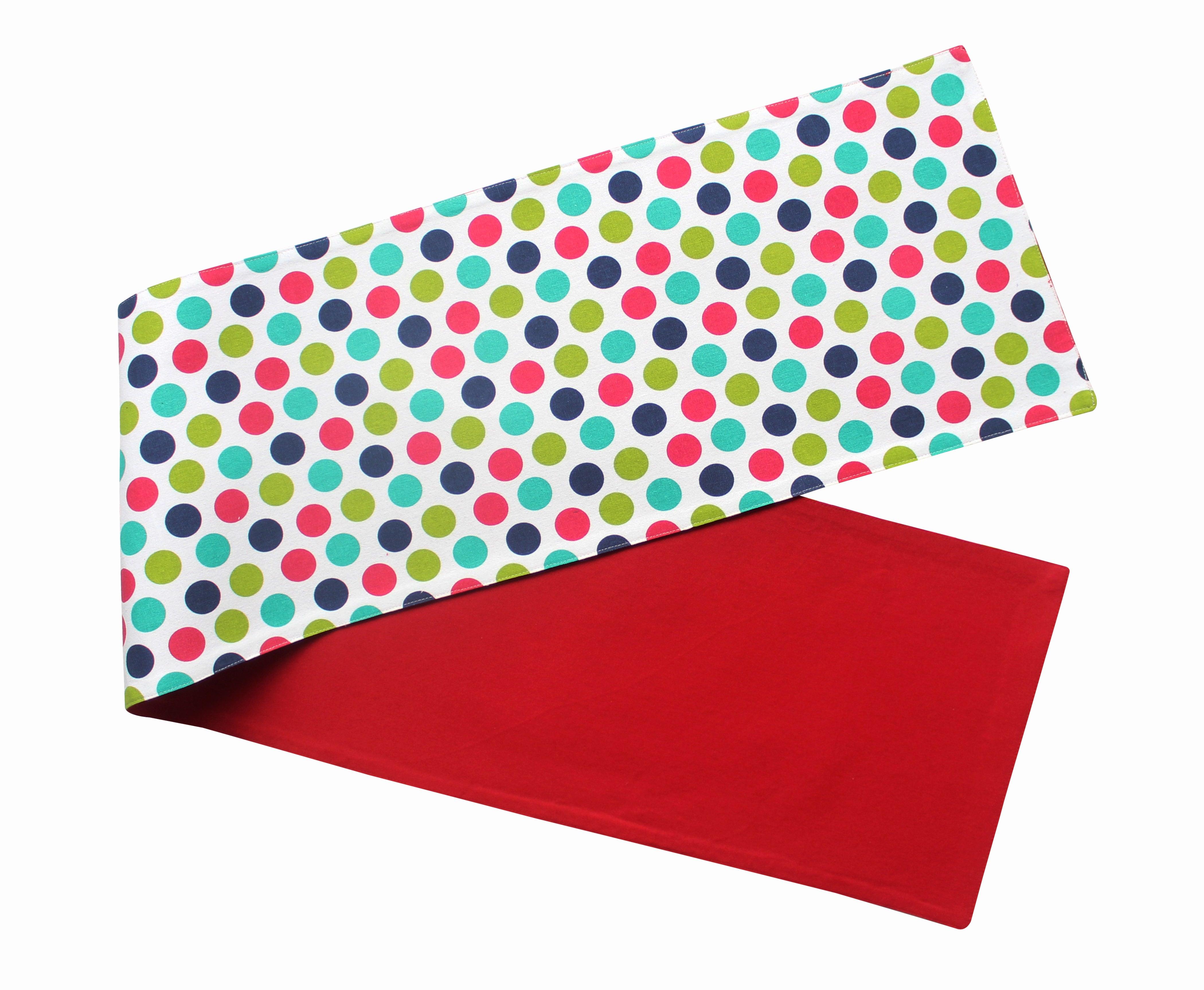 Cotton Singer Dot Table Runner