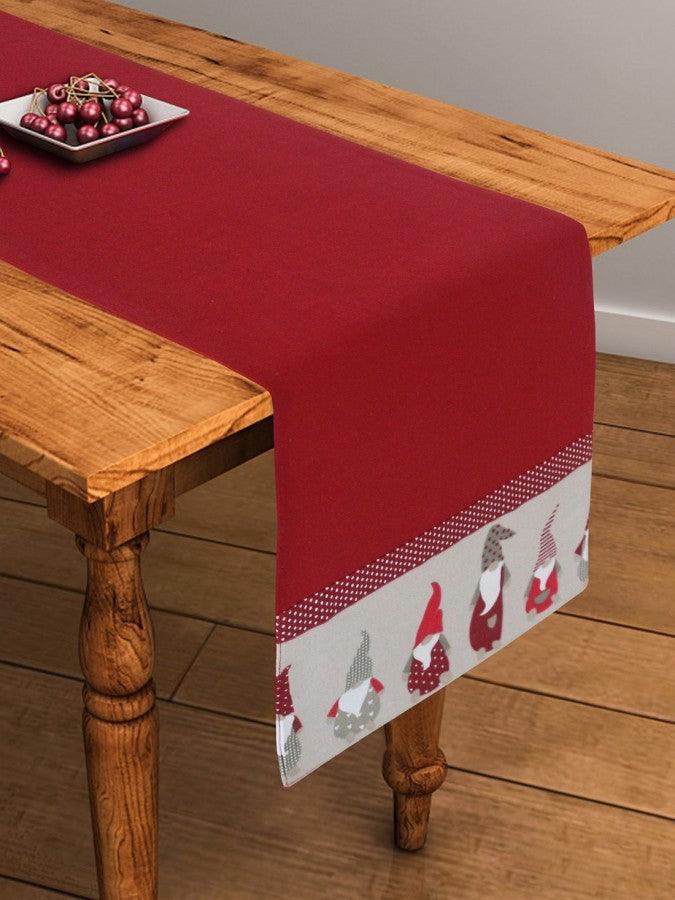 Cotton Gnomo Border Table Runner