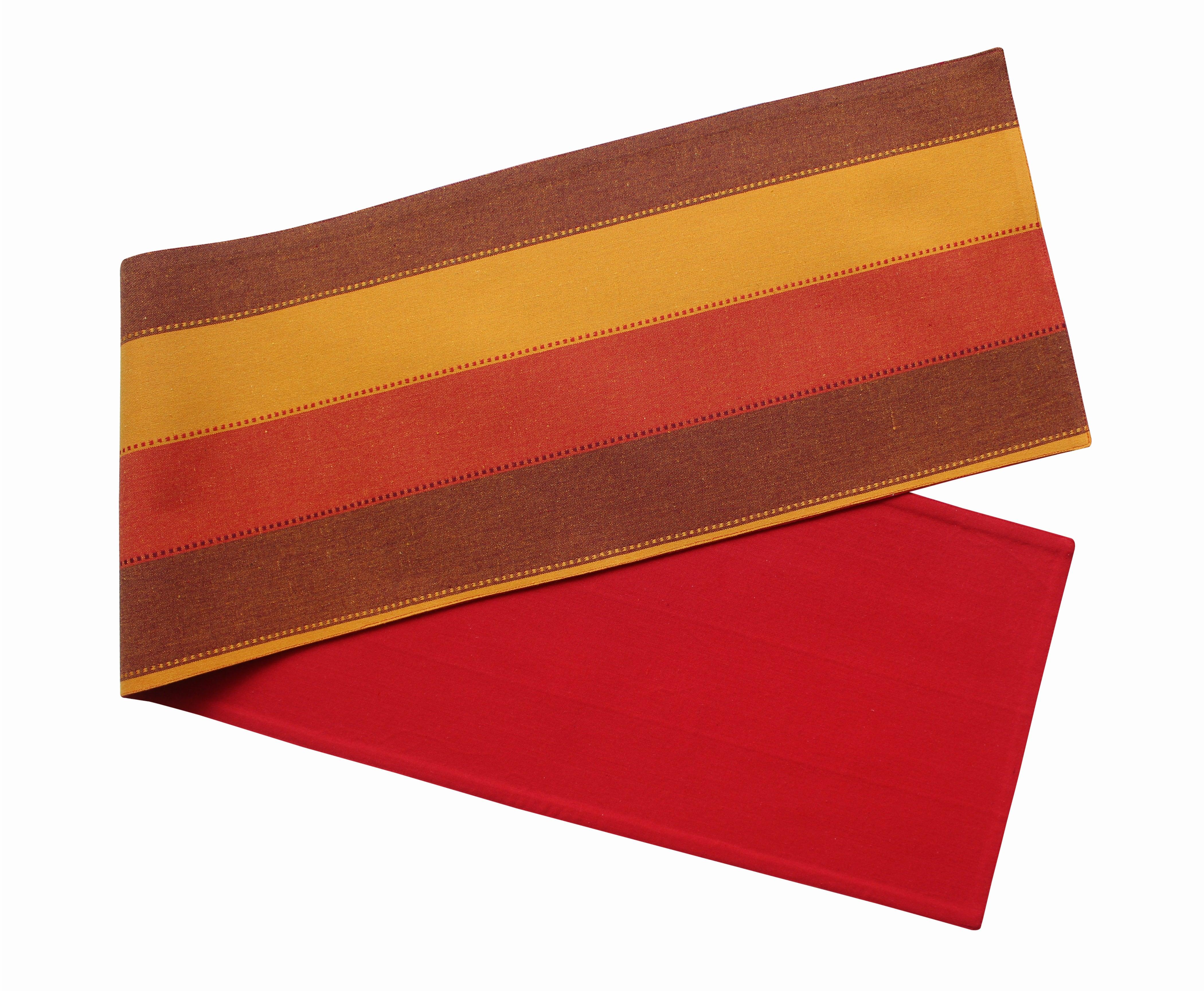 Cotton Dobby Stripe Table Runner