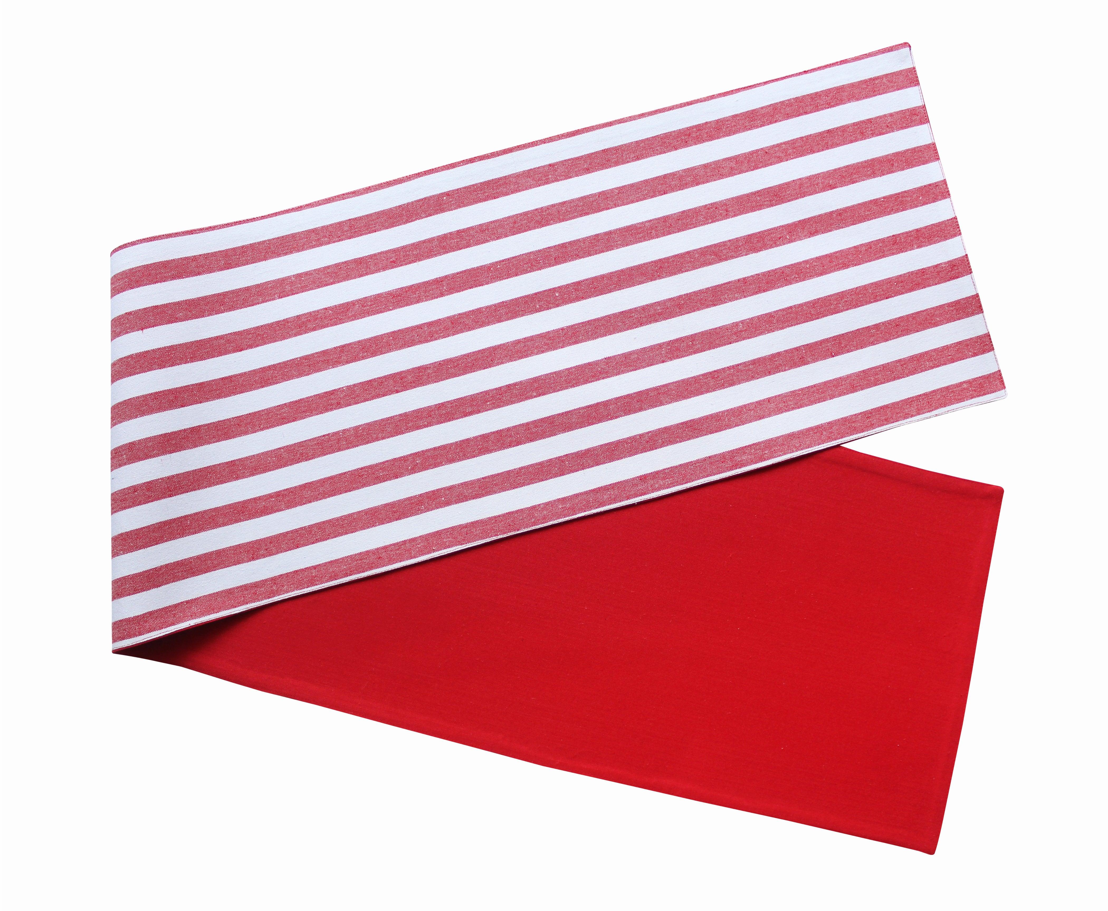 Cotton Candy Stripe Table Runner