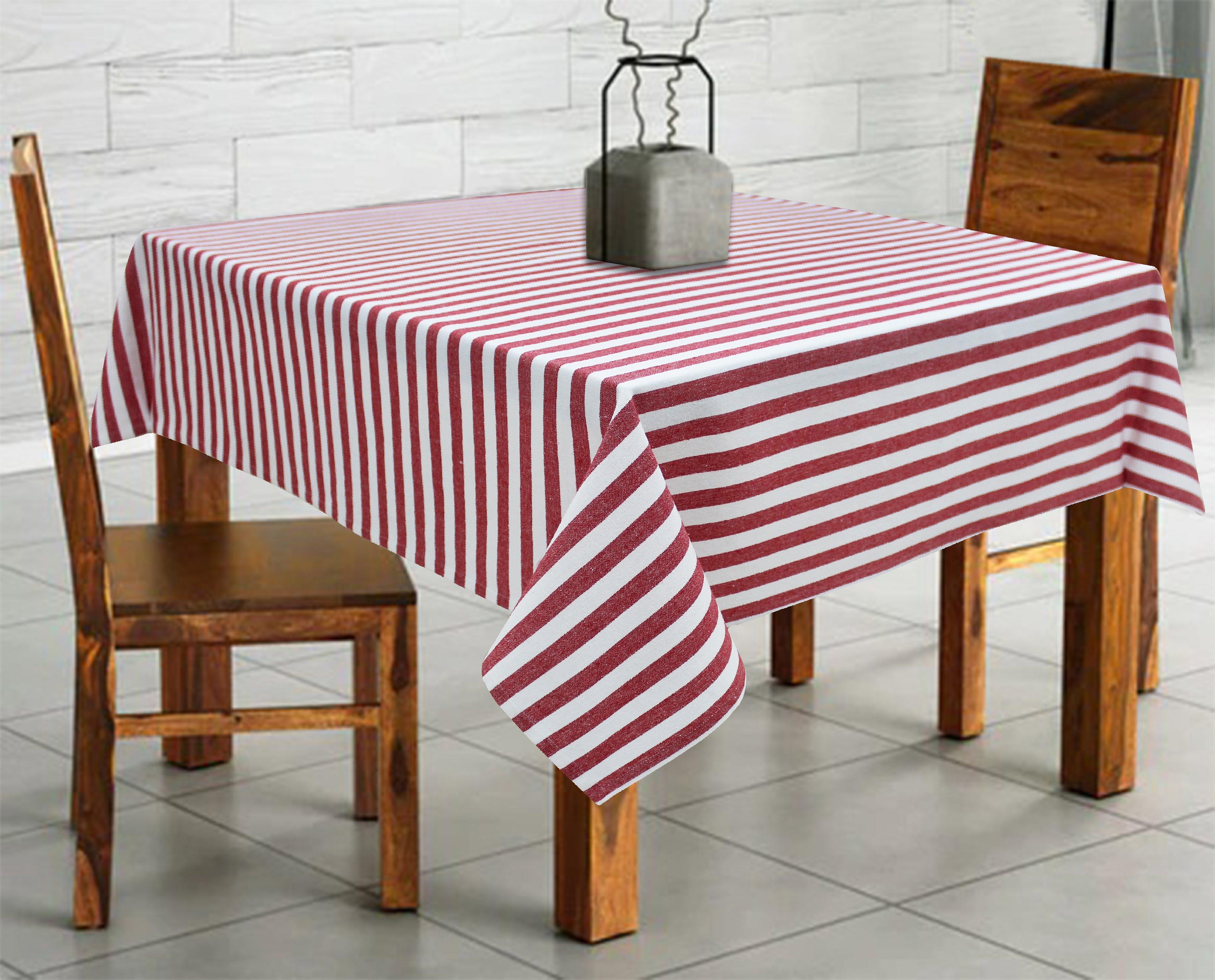 Cotton Candy Stripe 2 Seaters Table Cloths