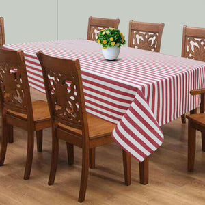 Cotton Candy Stripe 8 Seater Table Cloths Pack of 1 freeshipping - Airwill