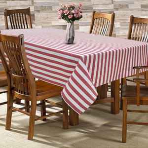 Cotton Candy Stripe 6 Seater Table Cloths Pack of 1 freeshipping - Airwill