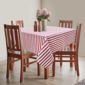 Cotton Candy Stripe 4 Seater Table Cloths Pack of 1 freeshipping - Airwill