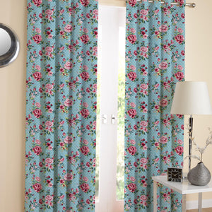 Cotton Sophia Long 9ft Door Curtains Pack Of 2 freeshipping - Airwill