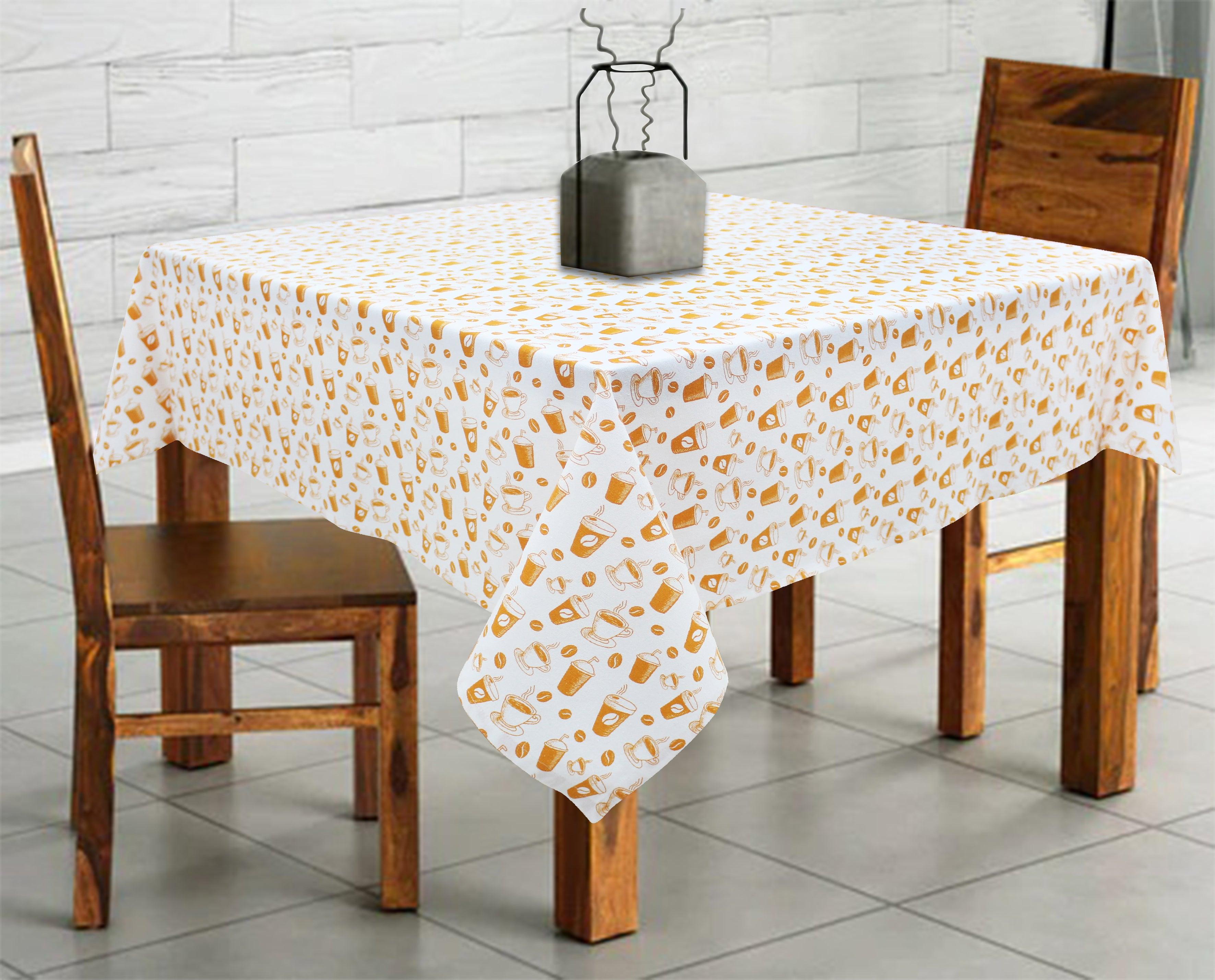 Cotton Cold Coffee 2 Seaters Table Cloths