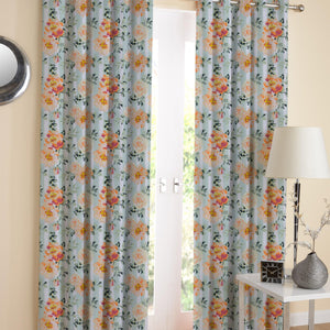 Cotton Stella Long 9ft Door Curtains Pack Of 2 freeshipping - Airwill