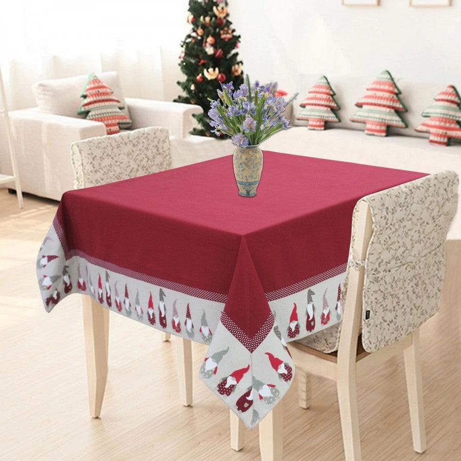 Cotton Gnomo Attached Border 2 Seaters Table Cloths