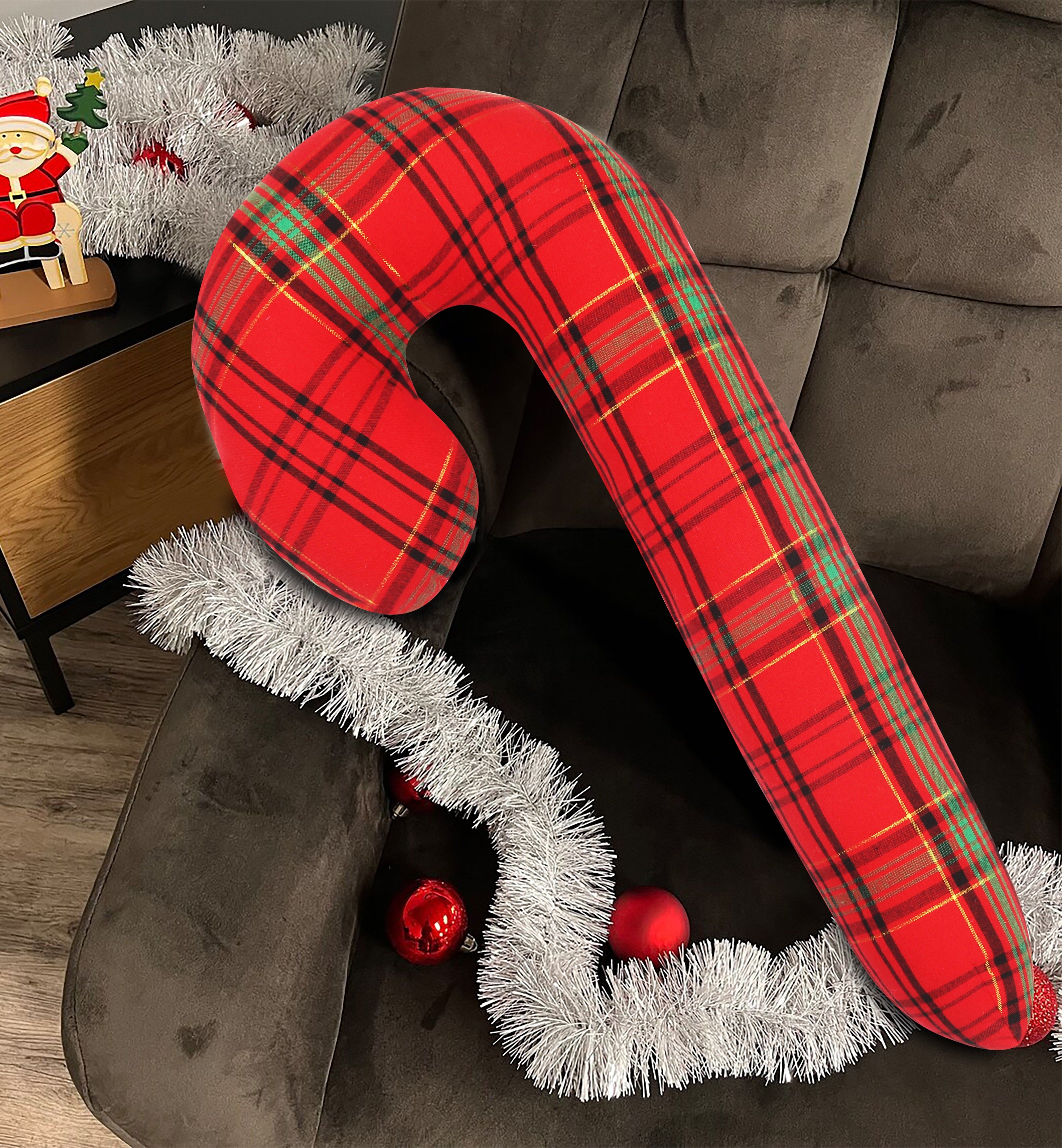 Buy Cotton Christmas Sentiment Cushions Tree, Star, Bell, Candy