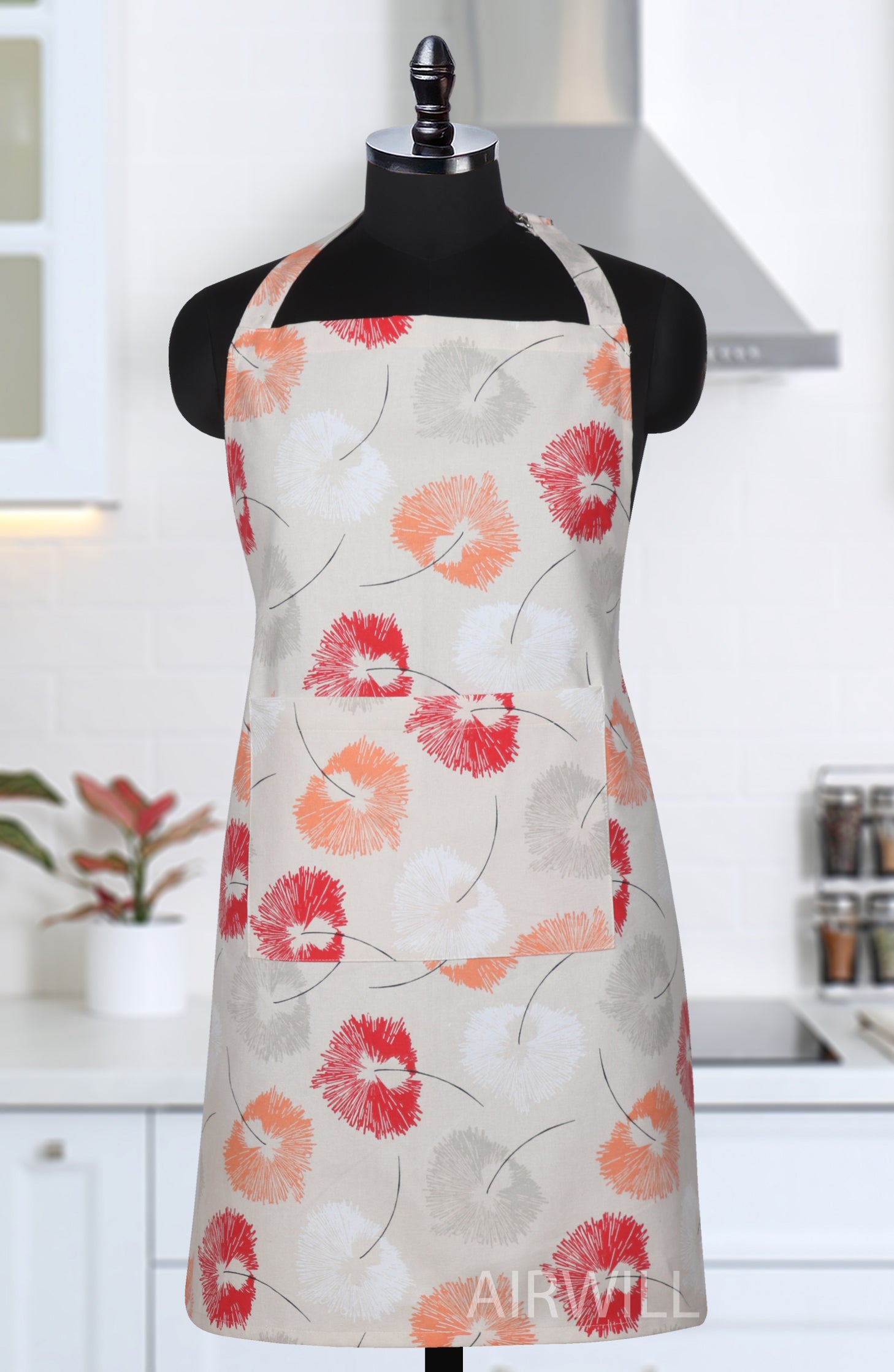 Cotton Printed Pattern Free Size Apron