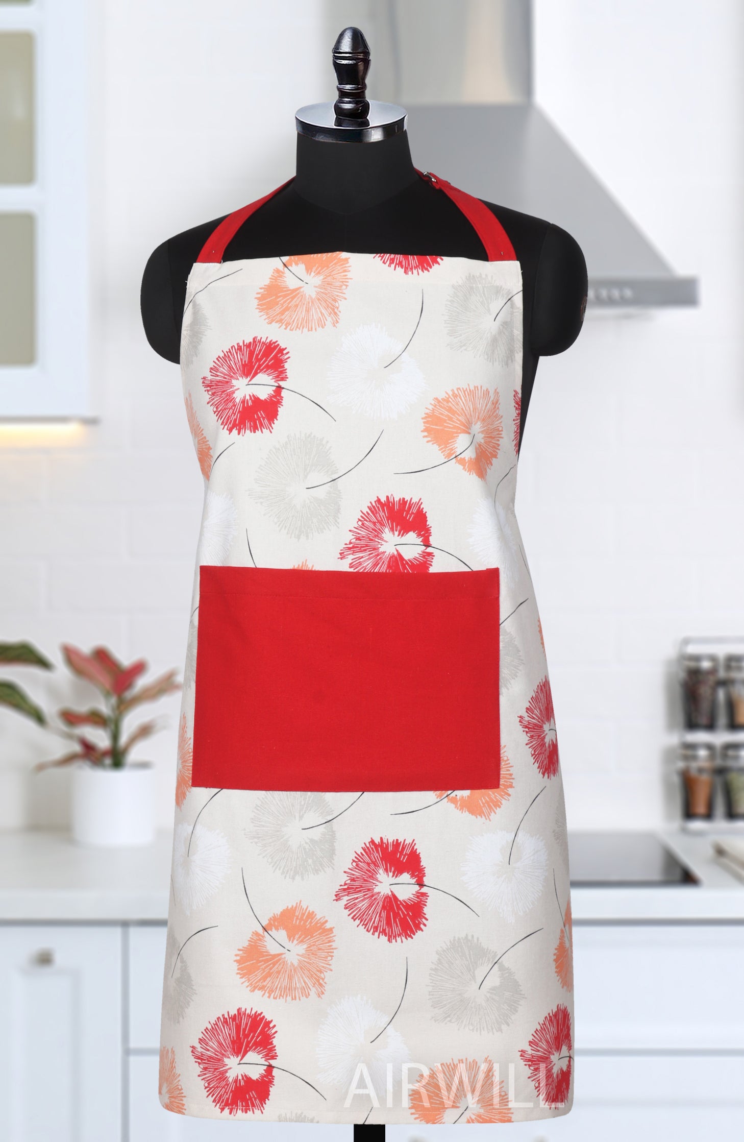 Cotton Printed Pattern Free Size Apron